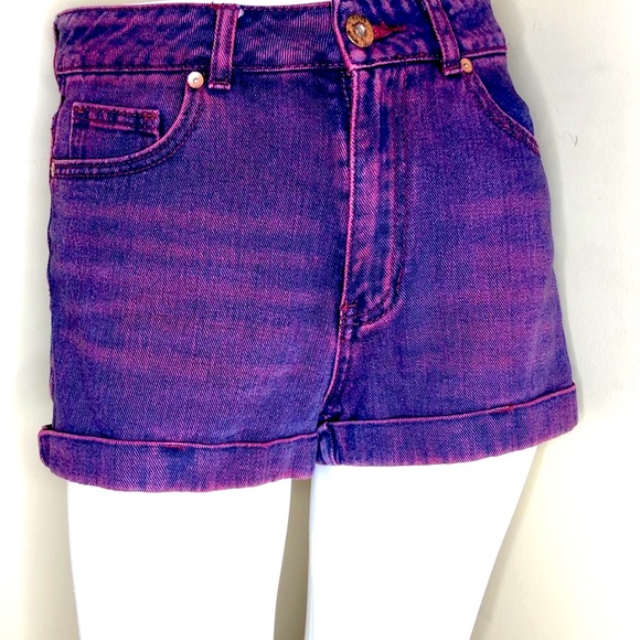BullHead Mom Shorts Pink Dyed - Picture 7 of 13